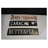 New Metal Signs