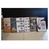 New Metal Signs