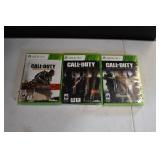Xbox 360 Call of Duty Game Lot