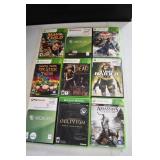 Xbox 360 Game Lot