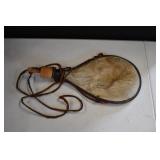 Vtg Leather & Fur Bota Bag