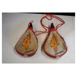 Pair of Vintage Rhodes Island Bota Bags