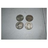 1958 Quarter, Bicentennial & 2 Statehood Quarters