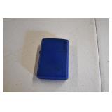 Blue Zippo Lighter