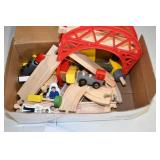 Melissa & Doug Kipipol Wooden Train Set