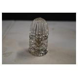 Hiawatha Hand Cut Glass Table Lighter