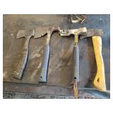2 Estwing Hatchets & 2 Other Hatchets