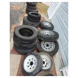 Assorted Tires & Wheels - Read Details
