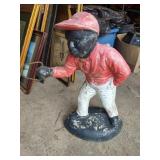 Concrete Lawn Jockey #1