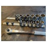 Williams 1/2 inch Sockets & Ratchet