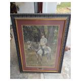 Large Robert E. Lee Framed Print