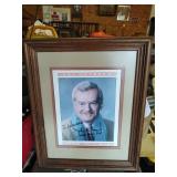 Autographed John Ward Picture