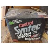 Box of Castrol Syntec Motor Oil