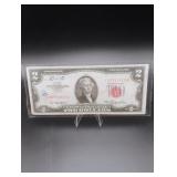 1953 Red Seal $2 Bill Star Note