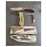4 Pocket Knives