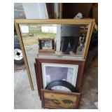Assorted Art, Mirror, Clock