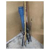 Collection of Fishing Poles