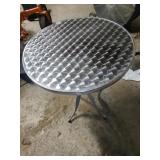 Metal Round Side Table