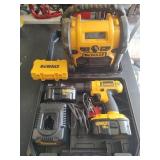 Dewalt 18V Drill and Radio