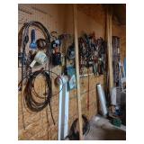 Contents of Half of Garage Wall - Read Details