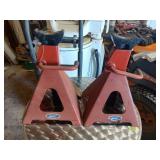 Pair of Northern Industrial 6 Ton Jack Stands