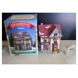 Noma Dickensville Lighted House
