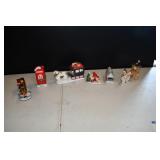 Ceramic Christmas Village Accessories