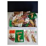 Vtg Angel Ornaments x 37