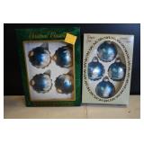 Vtg Glass Ball Ornaments