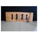 Solid Wood Wall Stocking Hanger