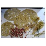 Gold Glittery Gold Decor