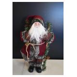 Winter Forest Santa Statue