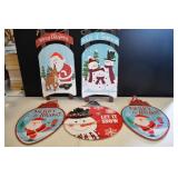 Wood Christmas Wall/Door Decor