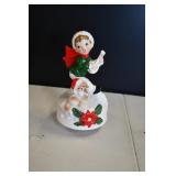 Vtg Lefton Music Boy Rotating Music Box