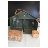 Large Wood Nativity Manger