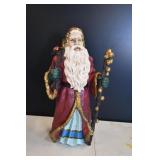 Plastic Old World Santa Statue