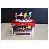 Lemax Train of Skaters