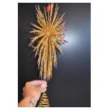 Vtg Silvestri Elliptical Burst Tree Topper