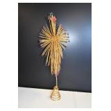 Vtg Silvestri Elliptical Burst Tree Topper