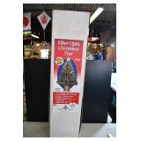 Vtg NOS 48" Fiber Optic Christmas Tree