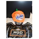 Miller Genuine Pumpkin & Bat Inflatables