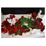 Poinsettia & Dove Decor