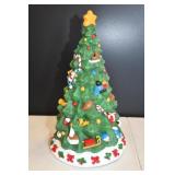 Vtg Art Line Rubber Christmas Tree