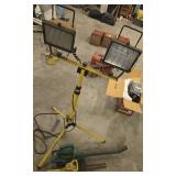Shop Lights, Weed Eater Blower, & Hedge Trimmer