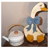 Vintage Goose Decor