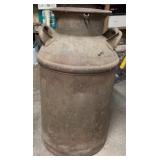 Large 24ï¿½ Metal Milk Can w/ Handles