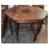Marquetry & Banded Inlay Top Parlor Table