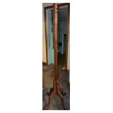 Wooden Hall Tree w/ Metal Hooks