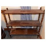 Wood Three-Tier Shelf