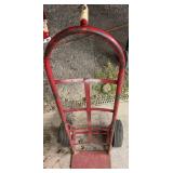 46" Red Metal Hand Truck